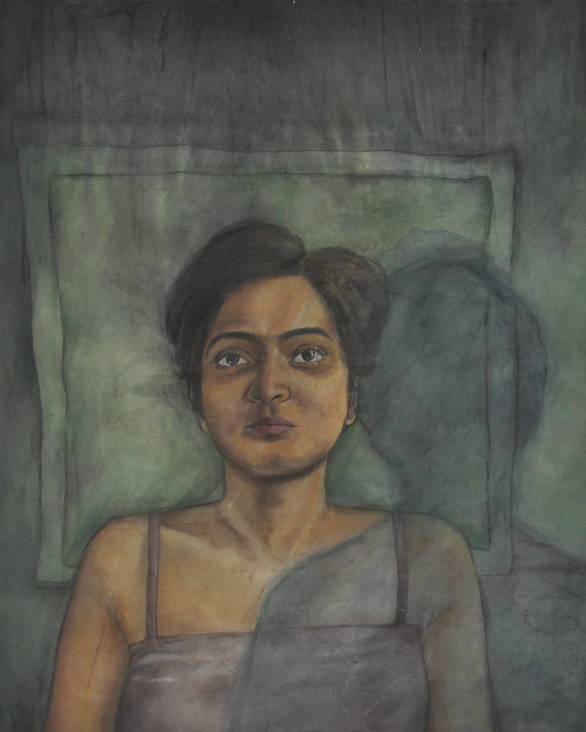 UNTITLED, Mix-media on Fabric,